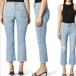 ✨Hudson holly high waist crop bootcut jeans size 25, NWT
